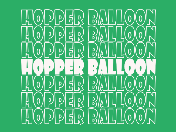 Hopper Balloon Svg Cut File
