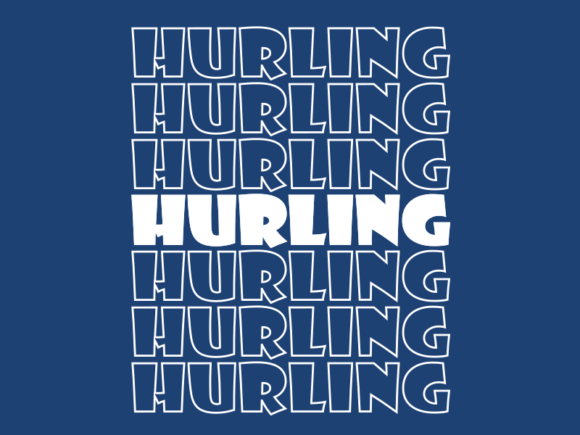 Hurling Svg Cut File Graphics for Print Templates