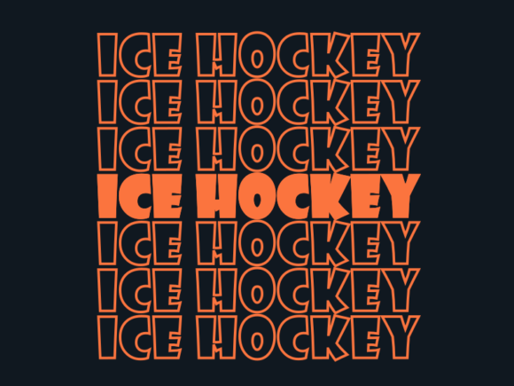 Ice Hockey Svg Cut File: A Graphic Design Asset for Modern Content