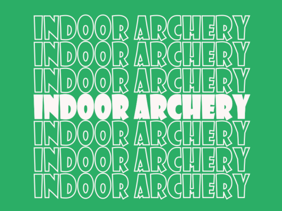Indoor Archery Graphics for Print Templates