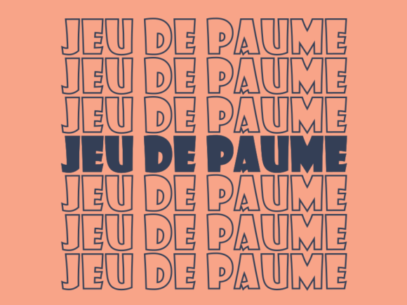 Jeu De Paume Svg Cut File Graphics for Print Templates