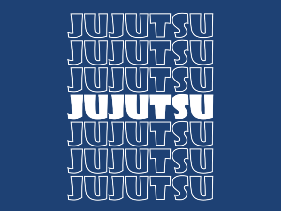 Jujutsu Svg Cut File: A Graphic for Modern Print Templates