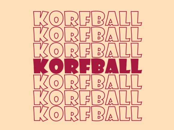 Korfball Svg Cut File