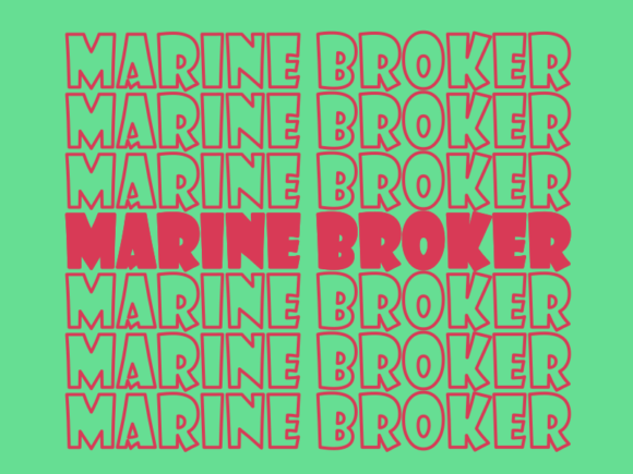 Marine Broker Graphics for Print Templates