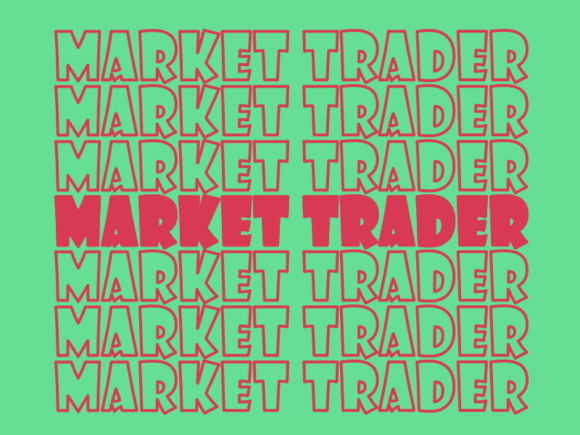 Market Trader Graphics for Print Templates