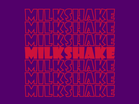 Milkshake Svg Cut File Graphics for Print Templates