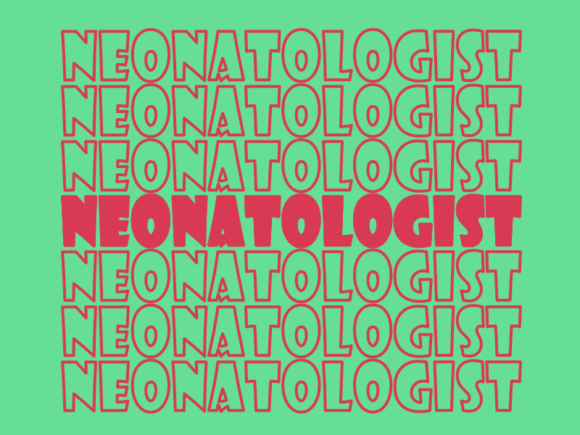 Neonatologist Graphics for Print Templates