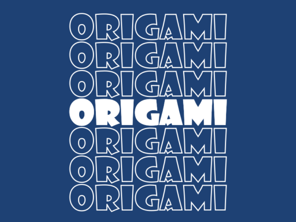 Origami Svg Cut File: A Graphic Design Asset for Modern Content