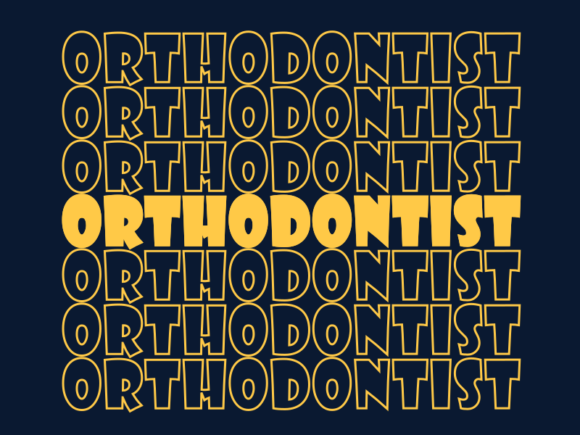 Orthodontist Svg Cut File Graphics for Print Templates