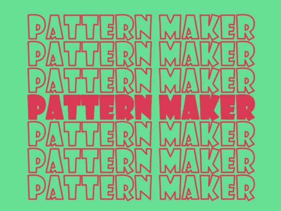 Pattern Maker Svg Cut File: A Graphic Design Asset for Modern Content