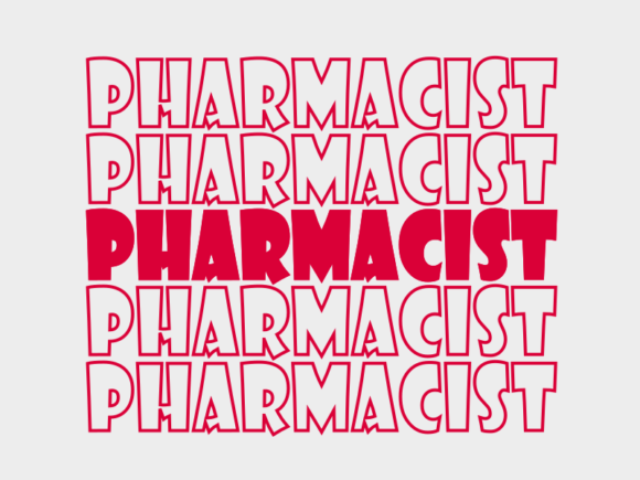 Pharmacist Svg Cut File Graphics for Print Templates