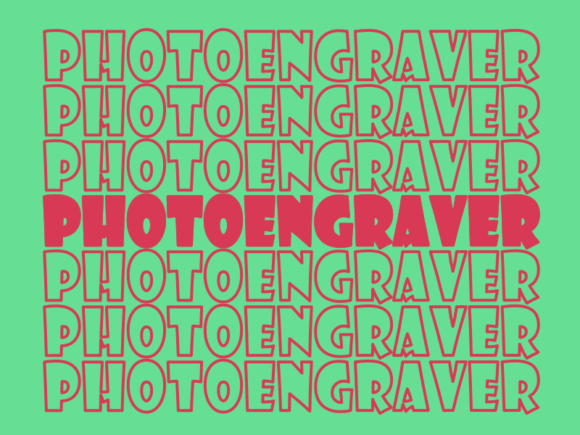 Photoengraver Svg Cut File: A Graphic for Modern Print Templates