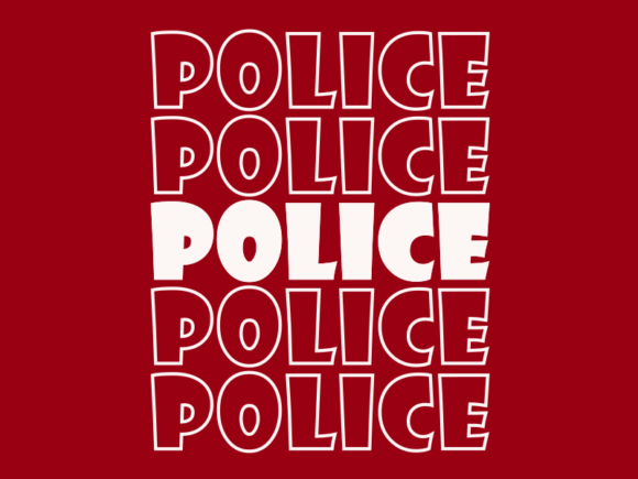Police Svg Cut File