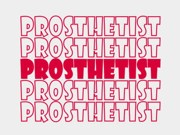 Prosthetist Svg Cut File Graphics for Print Templates