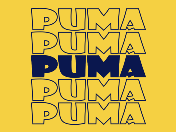 Puma Svg Cut File Graphics for Local Branding