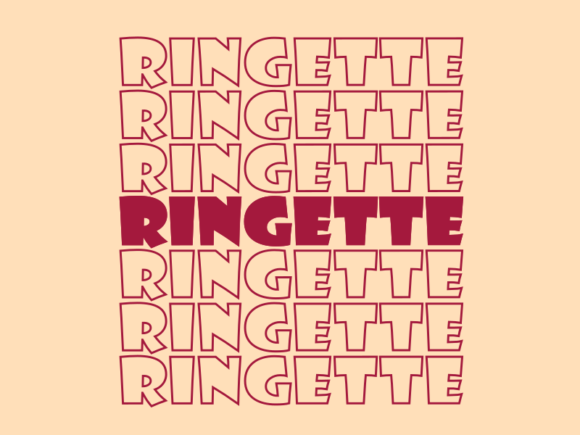 Ringette Svg Cut File Graphics for Print Templates