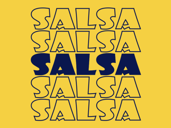Salsa Svg Cut File: A Graphic for Modern Print Templates